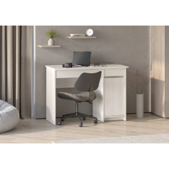 Стол письменный, арт.6-01109, рамух белый (ГК) в Артёмовском - artyomovskij.mebel-e96.ru