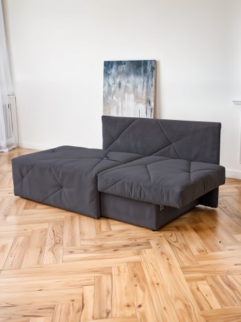 Диван 1010 графит, правый (BRENDOSS) в Артёмовском - artyomovskij.mebel-e96.ru