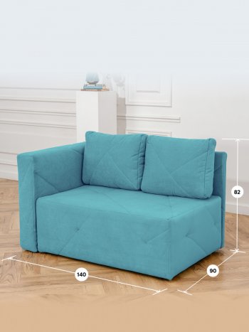 Диван 1010 мятный, левый (BRENDOSS) в Артёмовском - artyomovskij.mebel-e96.ru