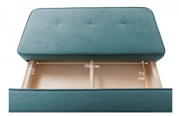 Диван-кровать 1001 мятный (Brendoss) в Артёмовском - artyomovskij.mebel-e96.ru