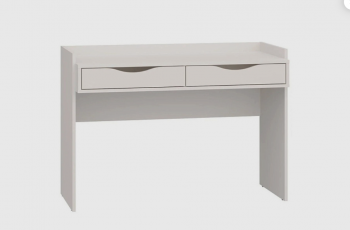 Стол письменный, арт.6-01111, кашемир серый (ГК) в Артёмовском - artyomovskij.mebel-e96.ru