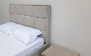 Кровать с подъемным механизмом Мега беж (Лин) в Артёмовском - artyomovskij.mebel-e96.ru