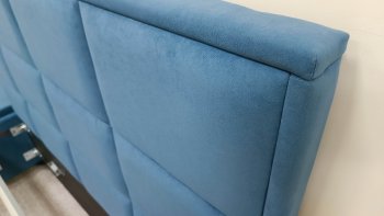 Кровать с подъемным механизмом Мега синий (Лин) в Артёмовском - artyomovskij.mebel-e96.ru