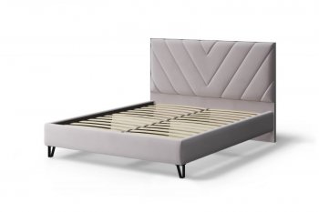 Кровать Аделия мягкая Dusty rose (пепельная роза), 1600 (МЛК) в Артёмовском - artyomovskij.mebel-e96.ru