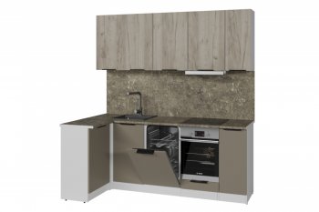 Кухонный гарнитур Альба прайм 2 400 1100х2000 мм (ПМ) (Герда) в Артёмовском - artyomovskij.mebel-e96.ru