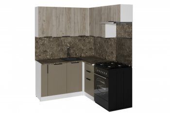 Кухонный гарнитур Альба мега прайм 1600х1700 мм (Герда) в Артёмовском - artyomovskij.mebel-e96.ru