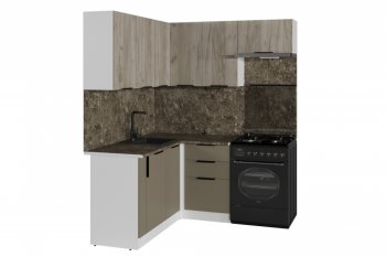 Кухонный гарнитур Альба мега прайм 1600х1700 мм (Герда) в Артёмовском - artyomovskij.mebel-e96.ru