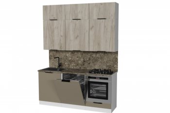 Кухонный гарнитур Альба макси 2 1800 мм (ПМ) (Герда) в Артёмовском - artyomovskij.mebel-e96.ru