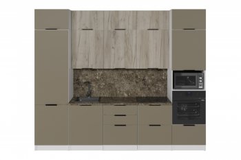 Кухонный гарнитур Альба экстра 3000 мм (Герда) в Артёмовском - artyomovskij.mebel-e96.ru