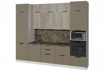 Кухонный гарнитур Альба экстра 3000 мм (Герда) в Артёмовском - artyomovskij.mebel-e96.ru