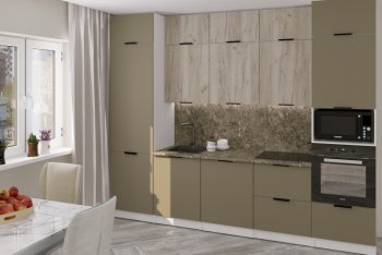 Кухонный гарнитур Альба экстра 2 3000 мм (ПМ)  (Герда) в Артёмовском - artyomovskij.mebel-e96.ru