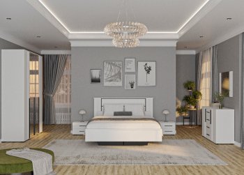 Спальный гарнитур Амалия модульный (Росток) в Артёмовском - artyomovskij.mebel-e96.ru