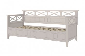 Кровать из массива Амелия льняной (БМ) в Артёмовском - artyomovskij.mebel-e96.ru