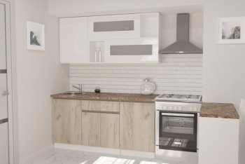 Кухонный гарнитур Антика стандарт 1600 мм (Герда) в Артёмовском - artyomovskij.mebel-e96.ru