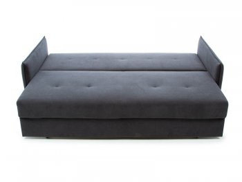 Диван Аура 3П, велюр Ультра грей (темно-серый) (Аврора) в Артёмовском - artyomovskij.mebel-e96.ru