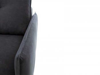 Диван Аура 3П, велюр Ультра грей (темно-серый) (Аврора) в Артёмовском - artyomovskij.mebel-e96.ru