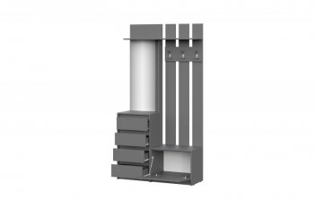 Прихожая Айден ВШ06-1100 серый графит (ИЦ) в Артёмовском - artyomovskij.mebel-e96.ru