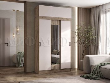 Спальный гарнитур Бася крафт/кашемир (Миф) в Артёмовском - artyomovskij.mebel-e96.ru