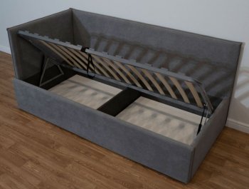 Диван-кровать Бенто с ПМ, велюр Маус (ДСВ) в Артёмовском - artyomovskij.mebel-e96.ru