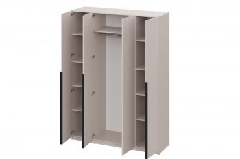 Шкаф 1600 мм Берген ШК-1600 кашемир (ИЦ) в Артёмовском - artyomovskij.mebel-e96.ru