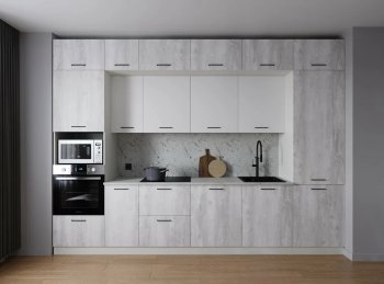 Кухонный гарнитур Бланка 3400 мм (Санвут) в Артёмовском - artyomovskij.mebel-e96.ru