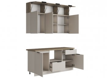 Кухонный гарнитур 1800 мм Бохо (Стиль) в Артёмовском - artyomovskij.mebel-e96.ru