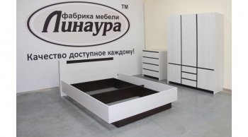 Кровать двуспальная Бостон анкор (Лин) в Артёмовском - artyomovskij.mebel-e96.ru