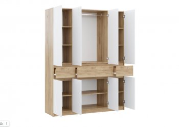 Шкаф 2800 мм Бостон Лайт Шк-03+ШК-04 (Стиль) в Артёмовском - artyomovskij.mebel-e96.ru