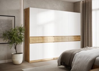 Шкаф 2800 мм Бостон Лайт Шк-03+ШК-04 (Стиль) в Артёмовском - artyomovskij.mebel-e96.ru