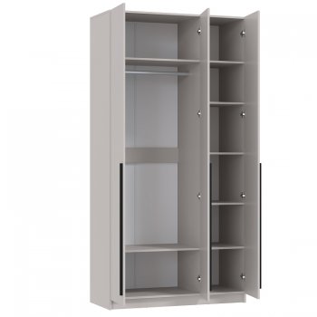 Шкаф 1200 мм 67.12 Брандо ЛДСП Кашемир (высота 2400) (Олмеко) в Артёмовском - artyomovskij.mebel-e96.ru