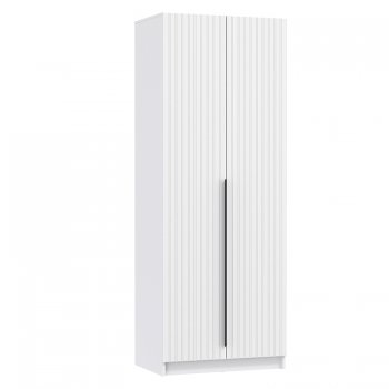 Шкаф 800 мм 67.17 Брандо МДФ Белый (высота 2150) (Олмеко) в Артёмовском - artyomovskij.mebel-e96.ru