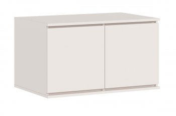 Шкаф 800 мм Челси двустворчатый с антресолью, сонома/белый (Миф) в Артёмовском - artyomovskij.mebel-e96.ru