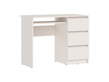 Письменный стол + Стеллаж Челси кашемир (Миф) в Артёмовском - artyomovskij.mebel-e96.ru