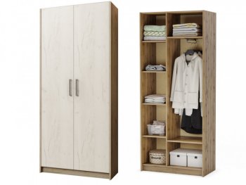 Гостиная Дарья Шкаф (полки + выдвижная штанга) в Артёмовском - artyomovskij.mebel-e96.ru | фото