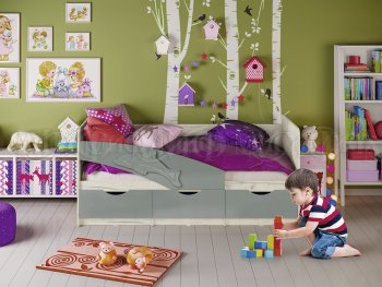 Кровать Дельфин шарли бриз (Миф) в Артёмовском - artyomovskij.mebel-e96.ru