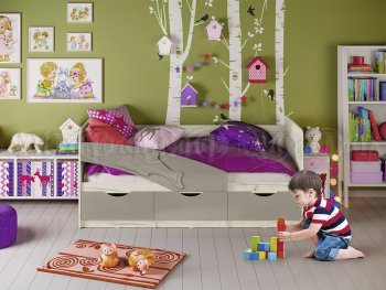 Кровать Дельфин шарли мокко (Миф) в Артёмовском - artyomovskij.mebel-e96.ru