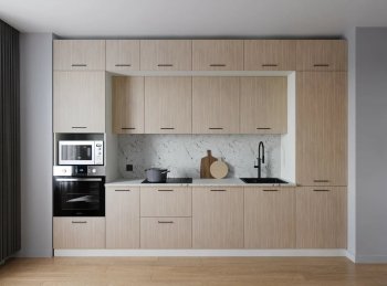 Кухонный гарнитур Шимо 3400 мм МДФ (Санвут) в Артёмовском - artyomovskij.mebel-e96.ru