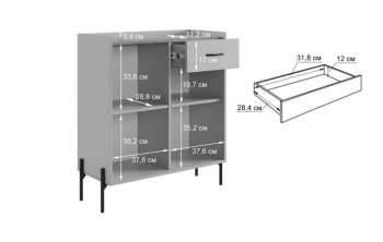 Стенка Доминика К3 (Мебельсон) в Артёмовском - artyomovskij.mebel-e96.ru