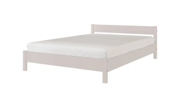 Кровать из массива Эби Льняной (БМ) в Артёмовском - artyomovskij.mebel-e96.ru