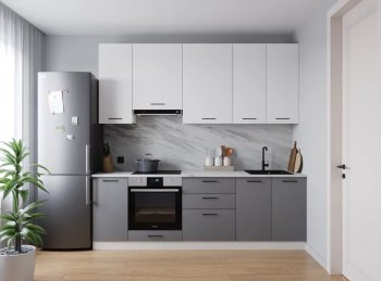 Кухонный гарнитур Элеганция 2400 мм Sanvut в Артёмовском - artyomovskij.mebel-e96.ru