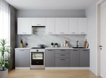 Кухонный гарнитур Элеганция 3000 мм (Санвут) в Артёмовском - artyomovskij.mebel-e96.ru