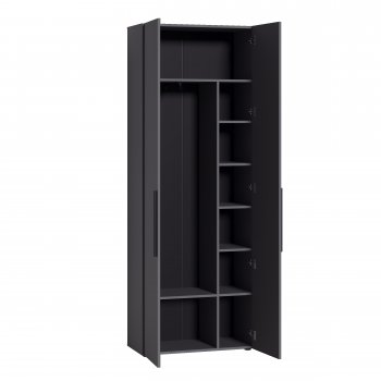 Шкаф модульный Эйр, графит (Моби) в Артёмовском - artyomovskij.mebel-e96.ru