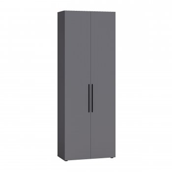 Шкаф для одежды 800 мм Эйр 13.340 графит (Моби) в Артёмовском - artyomovskij.mebel-e96.ru