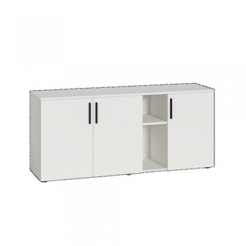 Тумба под ТВ Эйр 16.55 белый (Моби) в Артёмовском - artyomovskij.mebel-e96.ru | фото