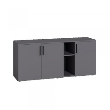 Тумба под ТВ Эйр 16.55 графит (Моби) в Артёмовском - artyomovskij.mebel-e96.ru