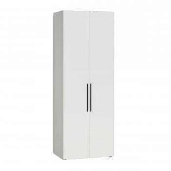Шкаф для одежды 800 мм Эйр 13.341 белый (Моби) в Артёмовском - artyomovskij.mebel-e96.ru