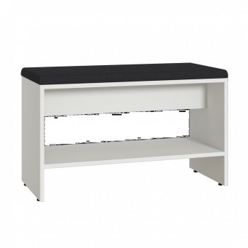 Тумба для обуви Эйр 16.130 белый (Моби) в Артёмовском - artyomovskij.mebel-e96.ru