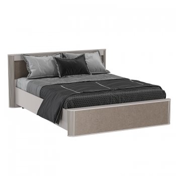 Кровать двуспальная Фантазия 34.25 - 02 кашемир (Олмеко) в Артёмовском - artyomovskij.mebel-e96.ru