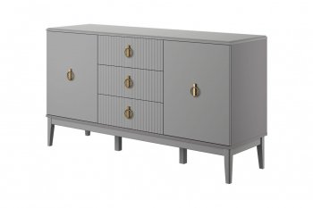 Спальный гарнитур Фарго модульный антрацит (БМ) в Артёмовском - artyomovskij.mebel-e96.ru