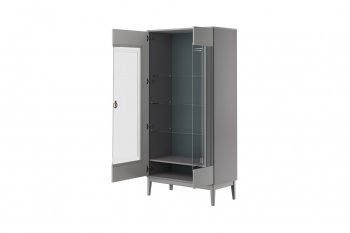 Стенка Фарго модульная антрацит (БМ) в Артёмовском - artyomovskij.mebel-e96.ru